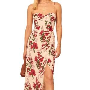 Reformation Kourtney Midi Dress
